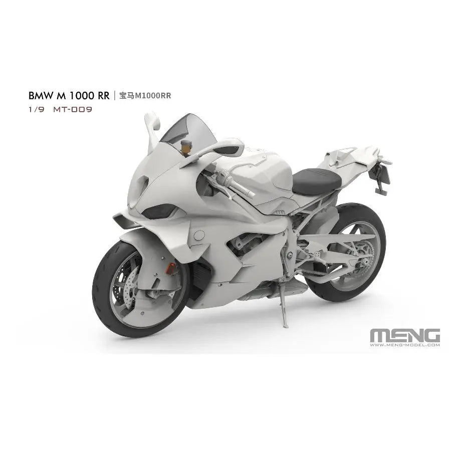 MENG MT-009 1/9 BMW M1000RR Motorcycle Model Kit – Precision Collectible